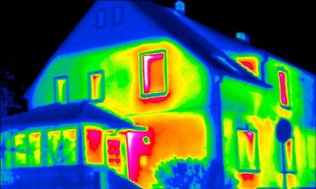 Thermografie-Aufnahme
